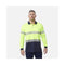 KingGee Men's Workcool Hyperfreeze Hi Vis Long Sleeve Polo Shirt With Segmented Tape K54225