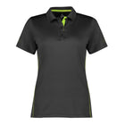 Women's Balance Polo Shirt Black Green