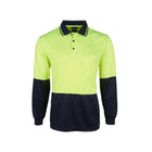 JB's jacquard polo worn by model
