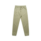 Light green women's stencil track pants for activewear