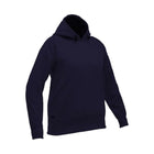 Navy women's fleece hoodie for workwear