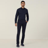 NNT Men's Avignon Stretch Long Sleeve Slim Shirt CATJDG