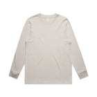 Gray heavy faded long sleeve tee for women