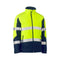 Bisley Taped Hi Vis Puffer Jacket With Stand Collar BJ6829T