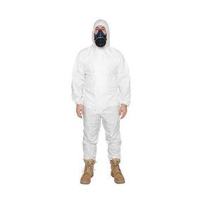 Disposable Coverall White Type 5/6 AS1001 front view