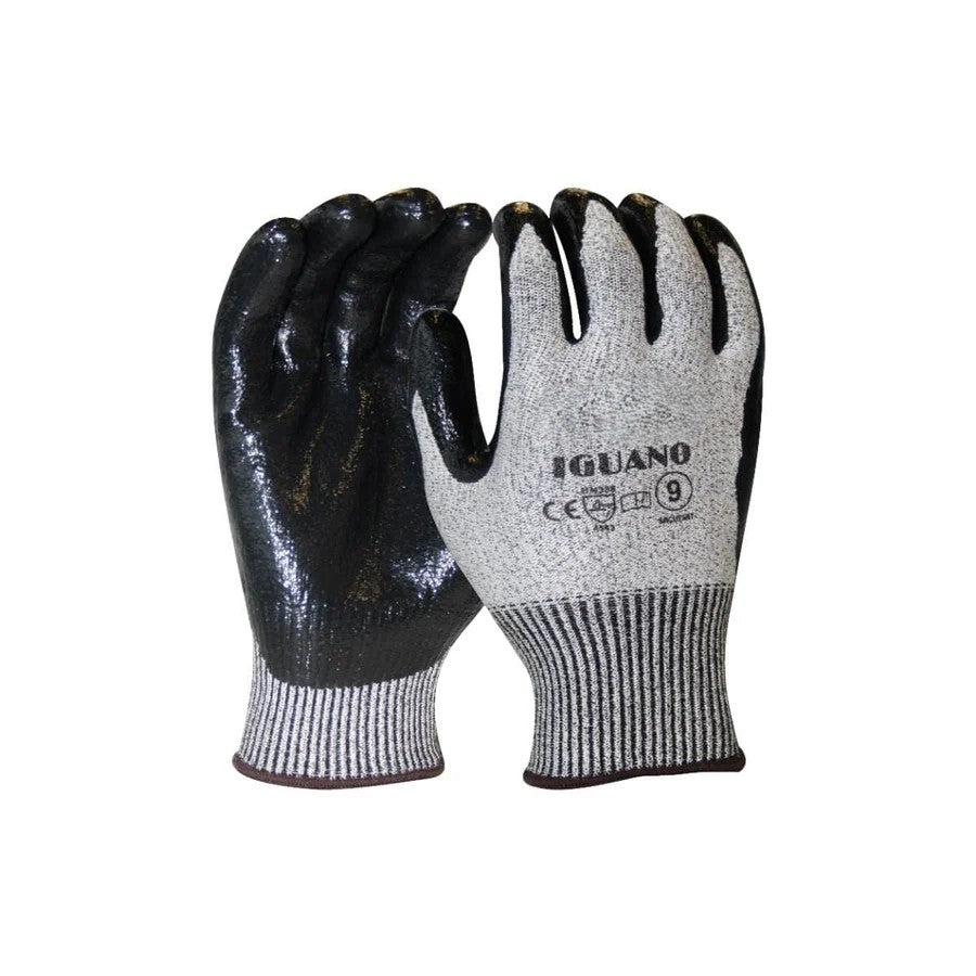 Iguano Cut 5 Nitrile Glove ASCUT5NT(Pack of 12)