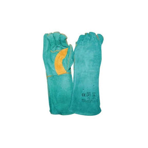 Green And Gold Welding Gauntlet ASSW-6G