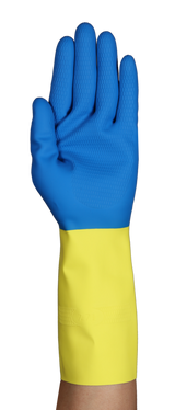 Ansell AlphaTec 87-224 gloves back of hand detail