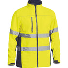 Hi Vis Soft Shell Jacket front view