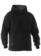 Black Bisley Work Fleece Hoodie BK6724