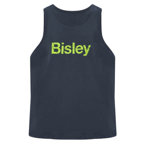 Bisley Men's Cotton Singlet Navy