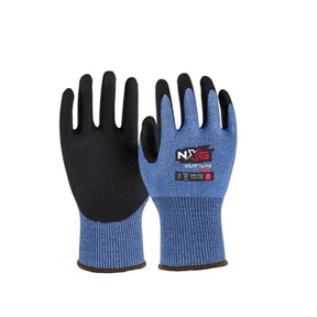 NXG Cut D Lite Nitrile Gloves Blue