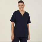 NNT Mayo V Neck Scrub Top CATUMN navy front view