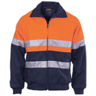 DNC HiVis Two Tone Drill Shirt Orange