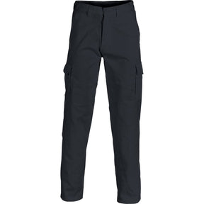 DNC Cotton Drill Cargo Pants in black