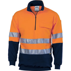 HiVis Orange Windcheater with Reflective Tape