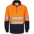 DNC HiVis 1/2 Zip Fleecy Orange