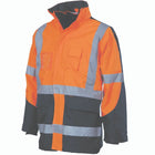 DNC HiVis Cross Back Jacket Orange