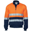 DNC HiVis Two Tone D/N Cotton Bomber Jacket With CSR Reflective Tape 3758