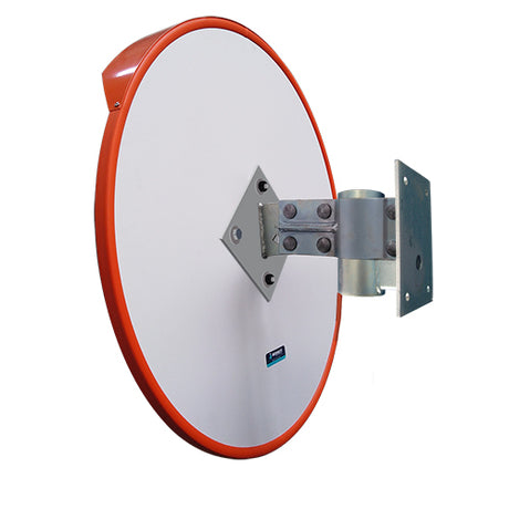 Deluxe acrylic traffic mirror rear mount with wall adaptor