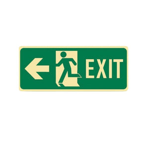 Exit Floor Sign Left