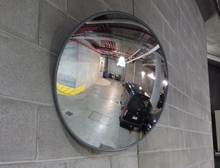 Indoor general purpose convex mirror, alternate view