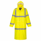 Portwest Hi-Vis Coat Yellow