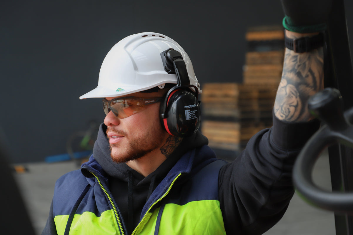 Maxisafe - Helmet Earmuff 27dB - Class 5