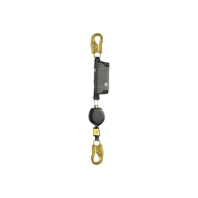 Skylotec Peanut 1 double action steel karabiner with lanyard