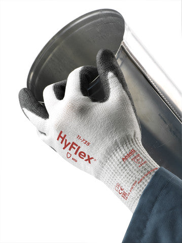 Ansell HyFlex Cut Resistant 11-735 gloves palm detail
