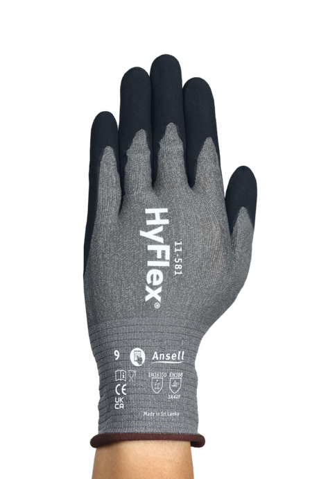 Ansell HyFlex 11-581 Industrial Nitrile Gloves