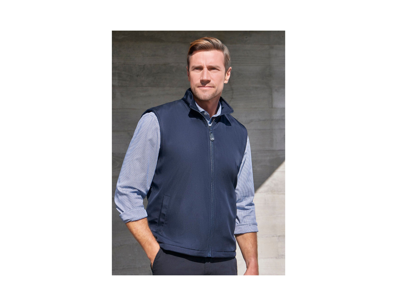 Biz Collection Unisex Reversible Fleece Vest (NV5300)