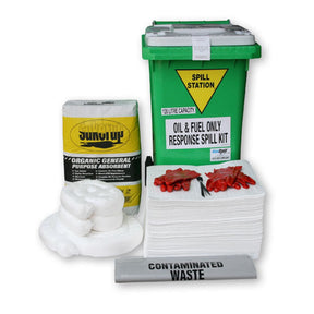 120 Litre Oil Fuel Spill Kit components