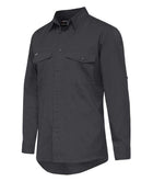 KingGee Workcool 2 Long Sleeve Shirt Charcoal