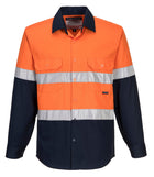 Hi-Vis Long Sleeve Shirt Front