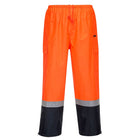 Portwest Wet Weather Cargo Pants MP200 in orange