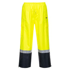 Portwest Wet Weather Cargo Pants MP200 in yellow