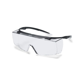 uvex super f OTG safety glasses, clear lens