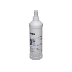 uvex lens cleaning fluid bottle