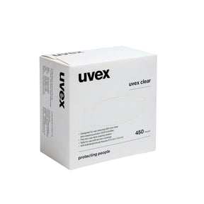 uvex lens cleaning tissues, pack of 450