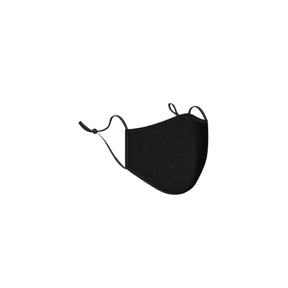 4 Ply Cotton Black Face Mask