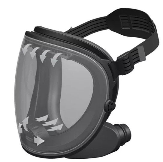 CleanAir UniMask Faceshield with single strap harness