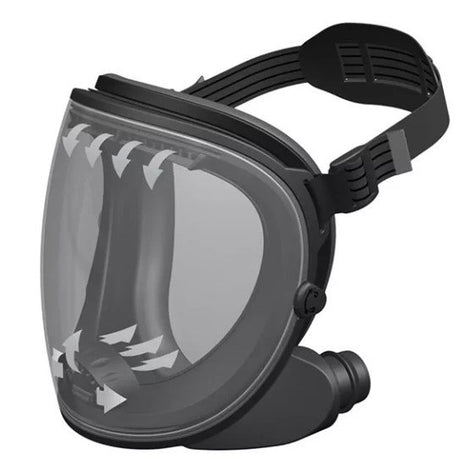CleanAir UniMask Faceshield with single strap harness