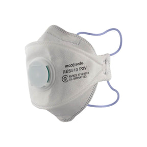 Maxisafe P2 Valved Respirator Side View