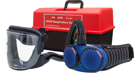 Maxisafe CleanAIR UniMask & AerGO PAPR Kit