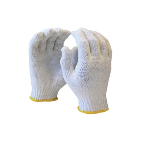 Men's Work Gloves Poly Cotton Pack 12 - Durable & Breathable