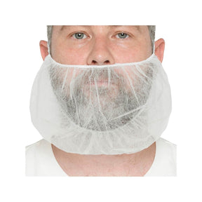 Disposable Beard Cover ASDBC in white