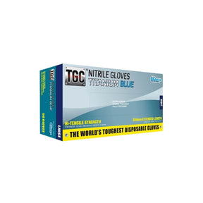 TGC Titanium Blue Nitrile Gloves Box