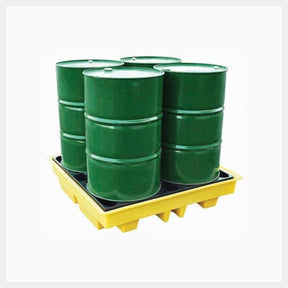 Spill Station 4-drum spill pallet, 230L sump
