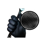 TGC Black Rocket Xtra Grip Disposable Gloves 13100 (Box Of 50)